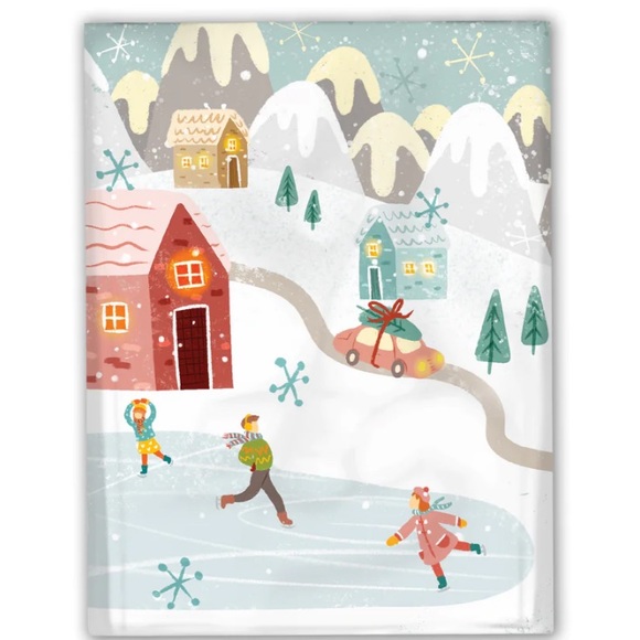 2 SETS LEFT🏠🛷20 Winter Village Poly Mailers 10 x 13 inch - Picture 5 of 6